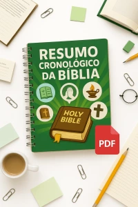 Resumo Cronológico da Bíblia em PDF - Linha do tempo bíblica para impressão